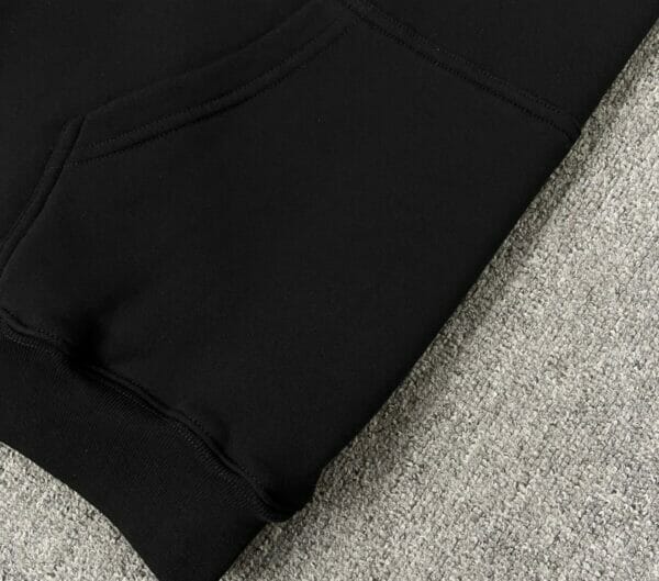 Balenciaga Embroidered Paris Logo Hooded Sweatshirt