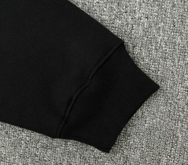 Balenciaga Embroidered Paris Logo Hooded Sweatshirt