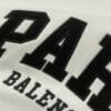 Balenciaga Embroidered Paris Logo Hooded Sweatshirt
