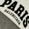 Balenciaga Embroidered Paris Logo Hooded Sweatshirt