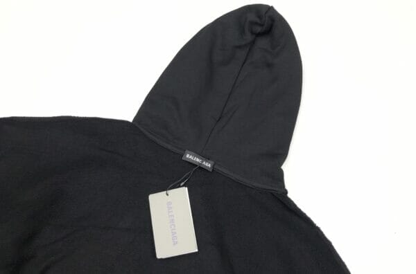 Balenciaga  Crew Paris Hooded Sweatshirt