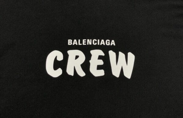 Balenciaga  Crew Paris Hooded Sweatshirt