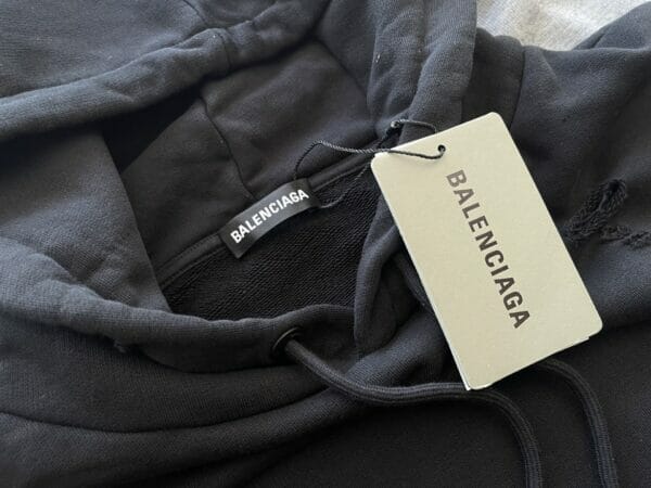 Balenciaga Distressed Political Campaign Hoodie
