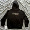 Balenciaga Embroidered Taped Out Political Campaign Hooded Sweatshirt