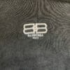Balenciaga BB Distressed Paris Icon Hoodie