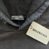 Balenciaga BB Distressed Paris Icon Hoodie
