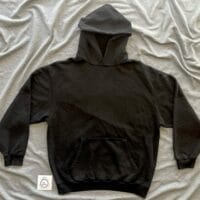 Balenciaga Diamanté Logo Print Hooded Sweatshirt