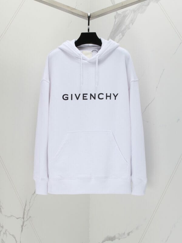 Givenchy Logo - print Hooded Sweater