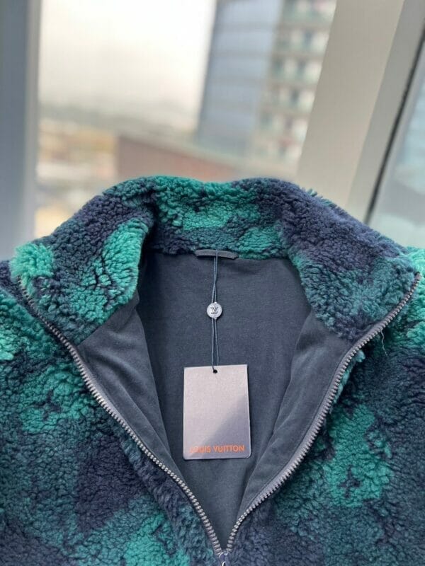 Louis Vuitton Jacquard Camo Fleece Blouson