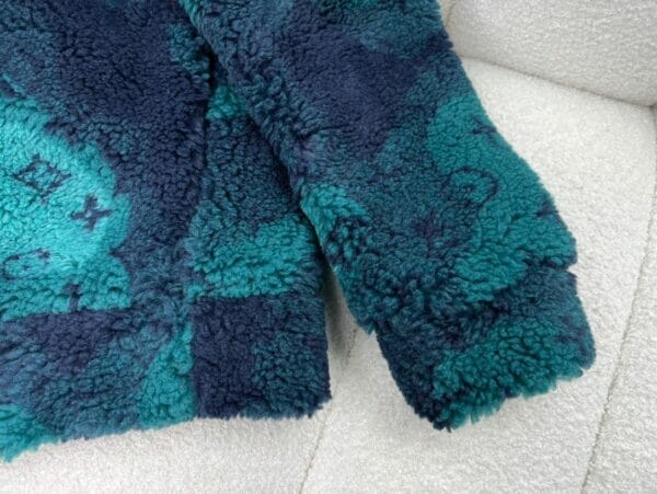 Louis Vuitton Jacquard Camo Fleece Blouson