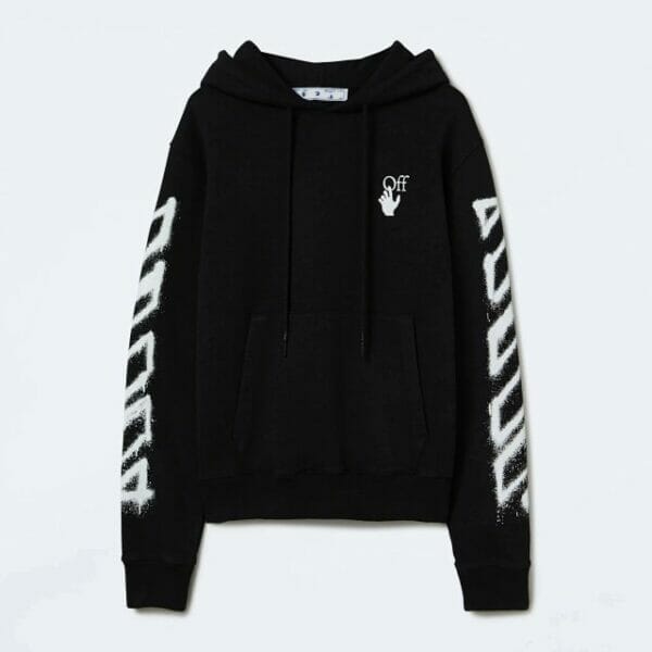Off White Diagonals Hooded Sweater