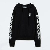 Off White Diagonals Hooded Sweater