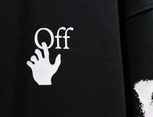 Off White Diagonals Hooded Sweater