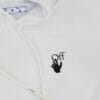 Off White Diagonals Hooded Sweater