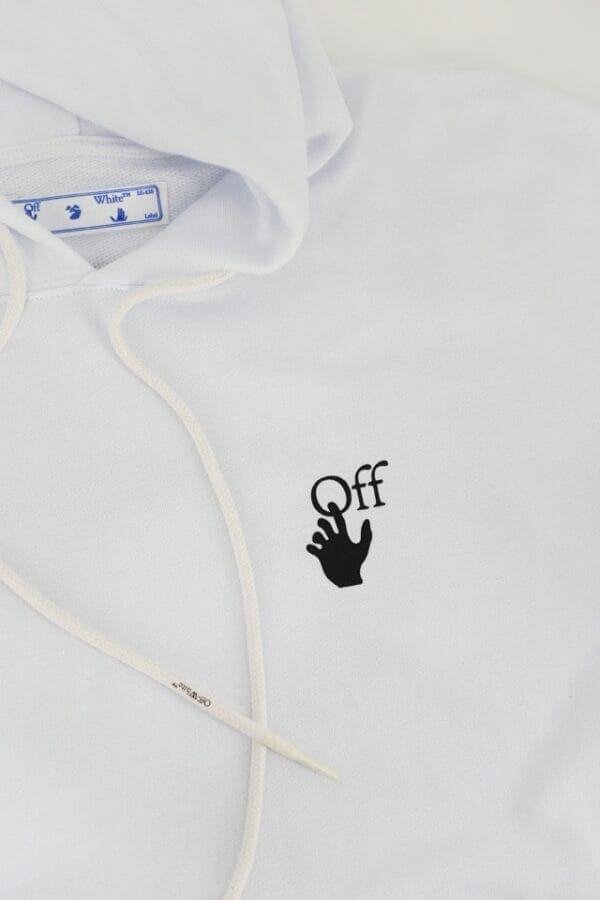 Off White Diagonals Hooded Sweater