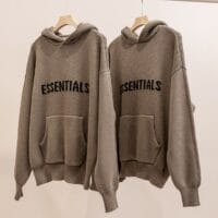 Fear of God Essentials Knitted Hooded Sweatshirt