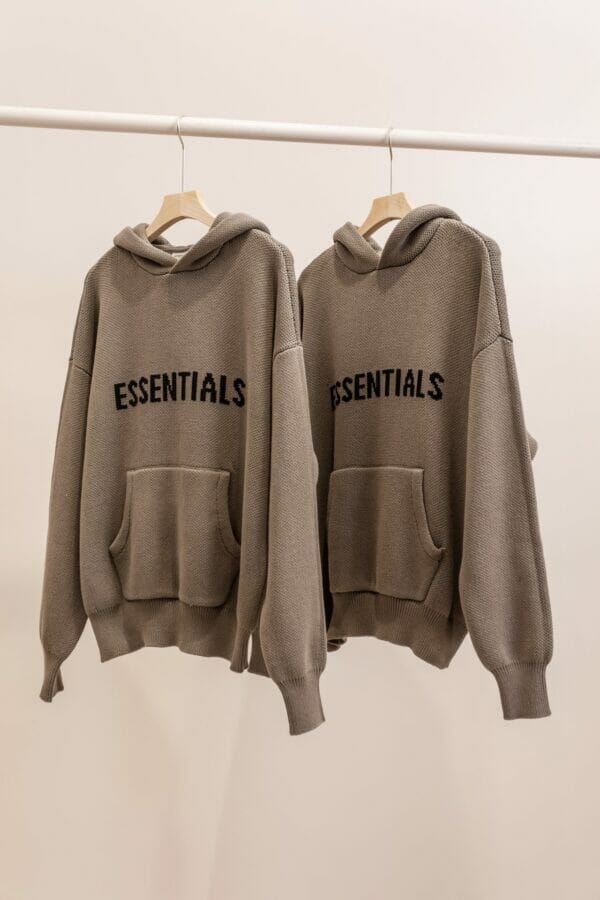 Fear of God Essentials Knitted Hooded Sweatshirt