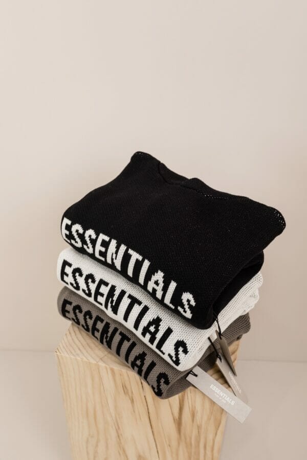 Fear of God Essentials Knitted Hooded Sweatshirt