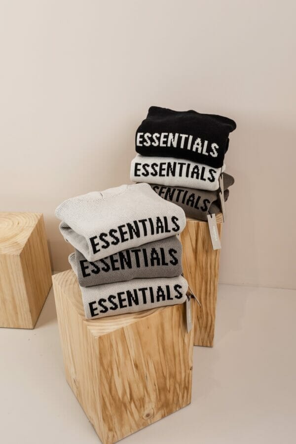 Fear of God Essentials Knitted Hooded Sweatshirt