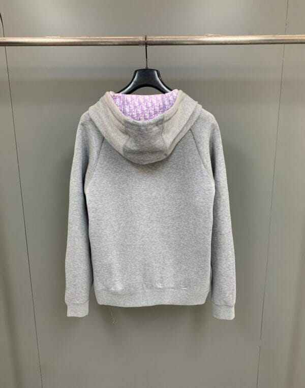 Dior Zip-up Hooded Sweatshirt