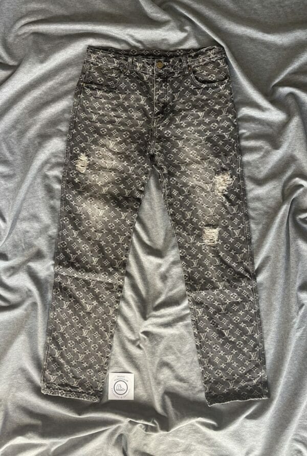 Louis Vuitton Monogram Denim Jeans (On hand)