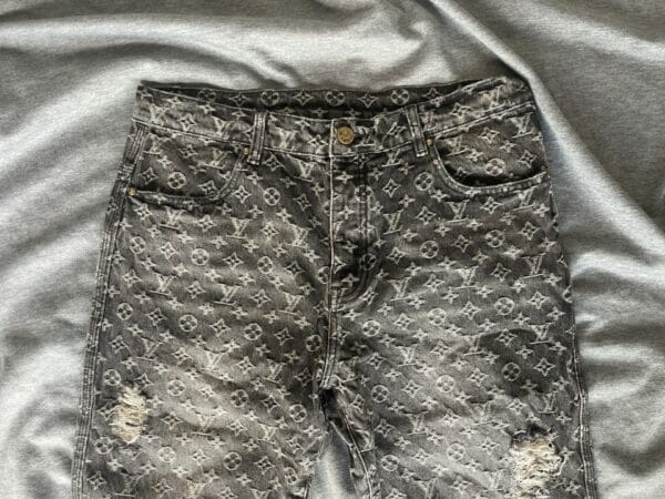 Louis Vuitton Monogram Denim Jeans (On hand)