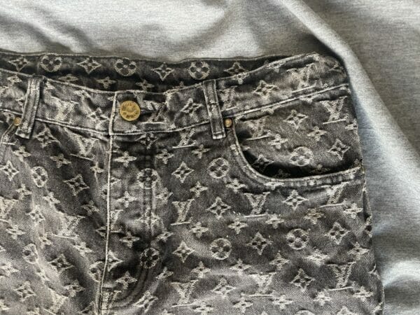 Louis Vuitton Monogram Denim Jeans (On hand)