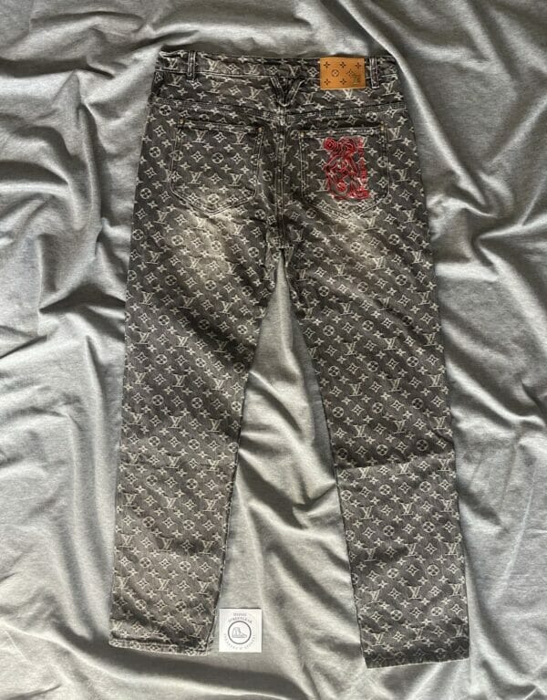 Louis Vuitton Monogram Denim Jeans (On hand)