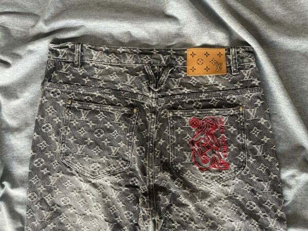 Louis Vuitton Monogram Denim Jeans (On hand)