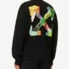 Off White Brush Arr Slim Crewneck Sweatshirt