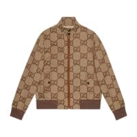 Gucci Canvas Leather Jacket