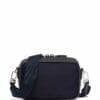 Prada triangle-logo Brique messenger bag