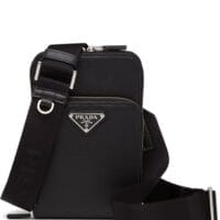 Prada triangle logo mini bag