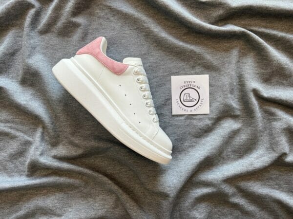 Alexander McQueen Pink & White Sneaker