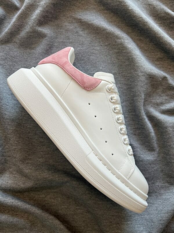 Alexander McQueen Pink & White Sneaker