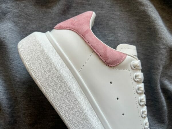 Alexander McQueen Pink & White Sneaker