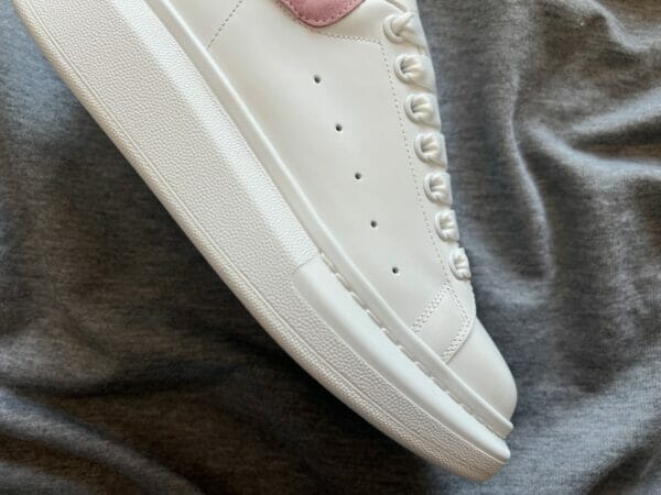 Alexander McQueen Pink & White Sneaker