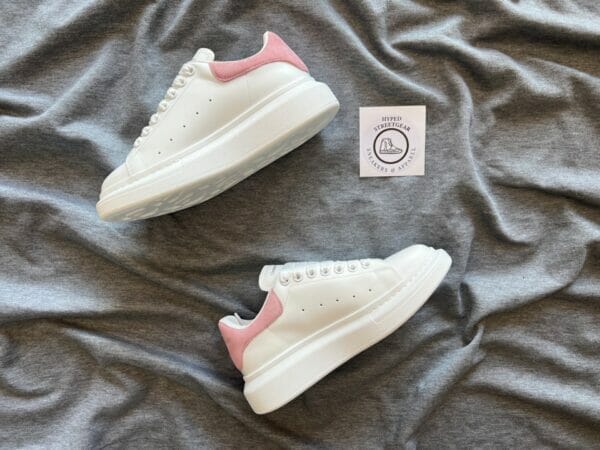 Alexander McQueen Pink & White Sneaker