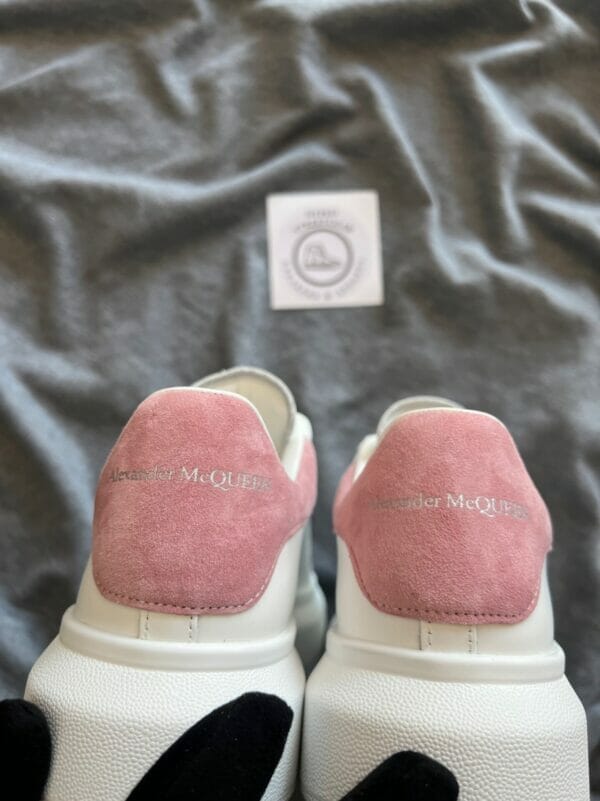 Alexander McQueen Pink & White Sneaker