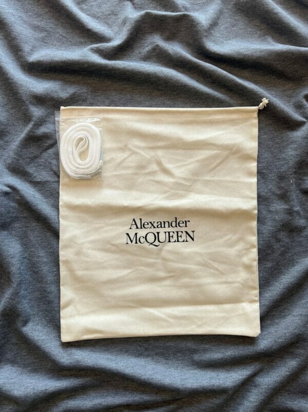 Alexander McQueen Pink & White Sneaker