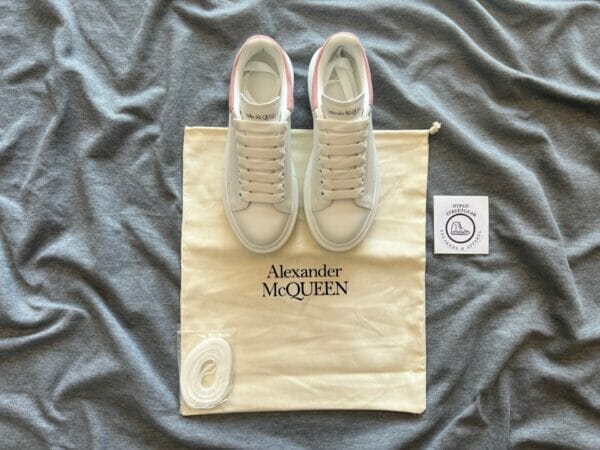 Alexander McQueen Pink & White Sneaker