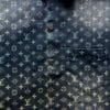 Louis Vuitton Denim Monogram Button up shirt