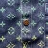 Louis Vuitton Denim Monogram Button up shirt