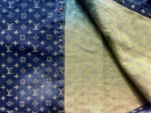 Louis Vuitton Denim Monogram Button up shirt