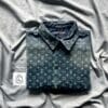 Louis Vuitton Denim Monogram Button up shirt