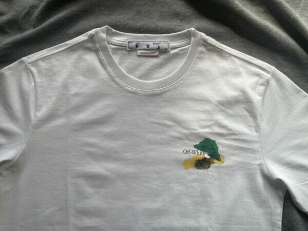 Off-White Brush Arr Over Skate S/S Tee White