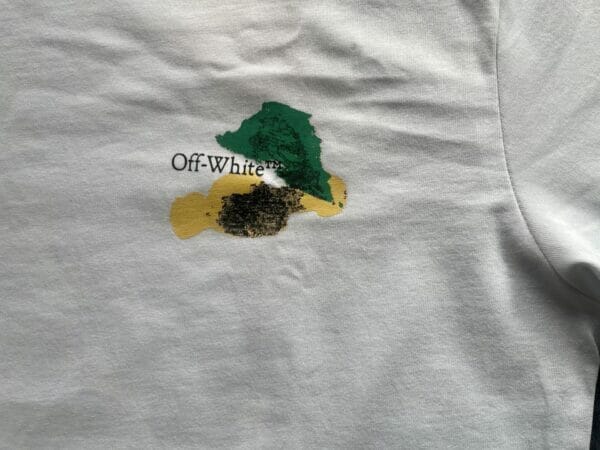 Off-White Brush Arr Over Skate S/S Tee White