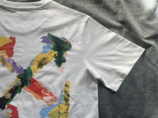 Off-White Brush Arr Over Skate S/S Tee White