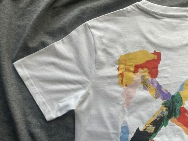 Off-White Brush Arr Over Skate S/S Tee White