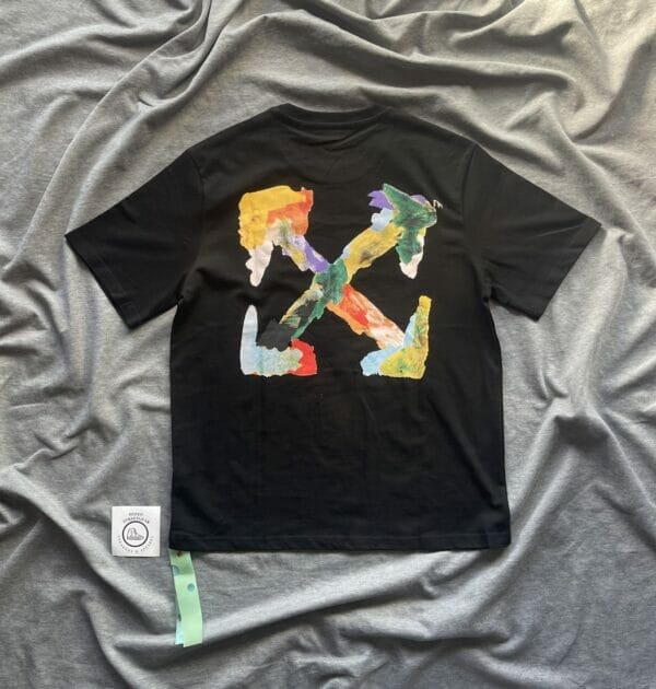 OFF-White Brush Arr Over Skate S/S Tee black (On hand)